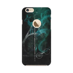 Deathly Hallows Mobile Cover For Apple iPhone 6 with Apple Hole