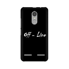 off-Line Wallpaper Mobile Cover For Lenovo Vibe K6