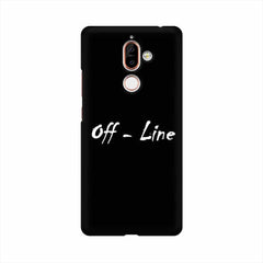 off-Line Wallpaper Mobile Cover For Nokia 7 Plus