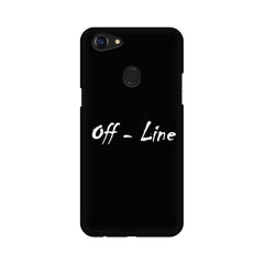 off-Line Wallpaper Mobile Cover For Oppo F5