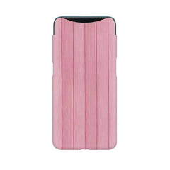 Pink Wood Mobile Cover For Oppo Find X
