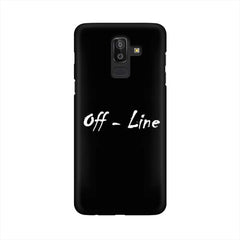 off-Line Wallpaper Mobile Cover For Samsung J8