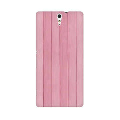 Pink Wood Mobile Cover For Sony Xperia C5