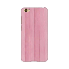 Pink Wood Mobile Cover For Vivo Y55L
