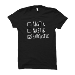Aastik Naastik Sarcastic – Half Sleeves T-shirt