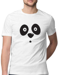 Shocked Panda Half Sleeve T-Shirt