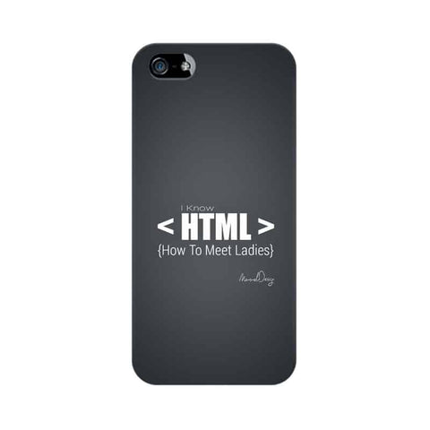HTML Mobile Cover For Apple iPhone 5