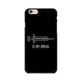 Music is My Drug Mobile Cover For Apple iPhone 6 Plus