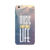 Music is Life Mobile Cover For Apple iPhone 6 Plus