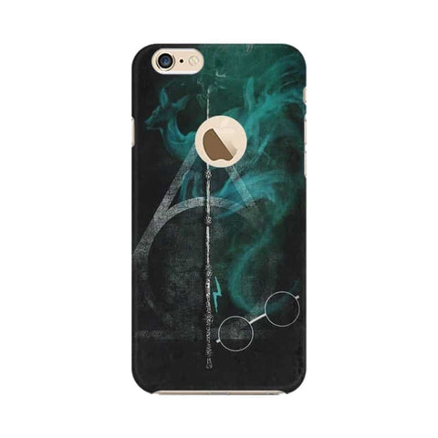 Deathly Hallows Mobile Cover For Apple iPhone 6 with Apple Hole