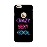 Crazy Sexy Cool Mobile Cover For Apple iPhone 6 with Apple Hole