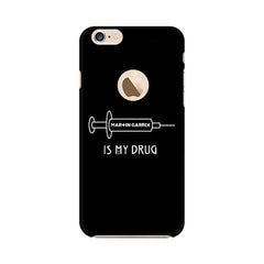 Music is My Drug Mobile Cover For Apple iPhone 6s with Apple Hole