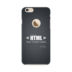 HTML Mobile Cover For Apple iPhone 6s with Apple Hole