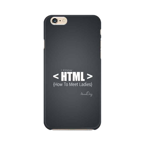 HTML Mobile Cover For Apple iPhone 6s