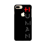 Human Mobile Cover For Apple iPhone 7 Plus with Apple Cut