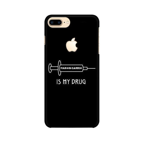 Music is My Drug Mobile Cover For Apple iPhone 7 Plus with Apple Cut