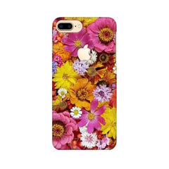 Colorful Flowers Background Mobile Cover For Apple iPhone 7 Plus with Apple Cut