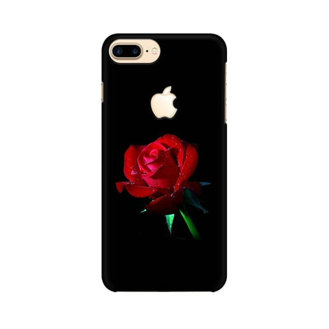 Rose Mobile Cover For Apple iPhone 7 Plus with Apple Cut