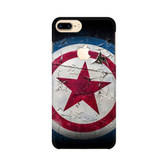 Captain America Mobile Cover For Apple iPhone 7 Plus with Apple Cut