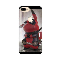 Red Pikachu Mobile Cover For Apple iPhone 7 Plus with Apple Cut