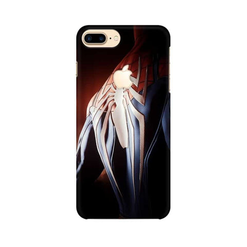Spider Man Mobile Cover For Apple iPhone 7 Plus with Apple Cut