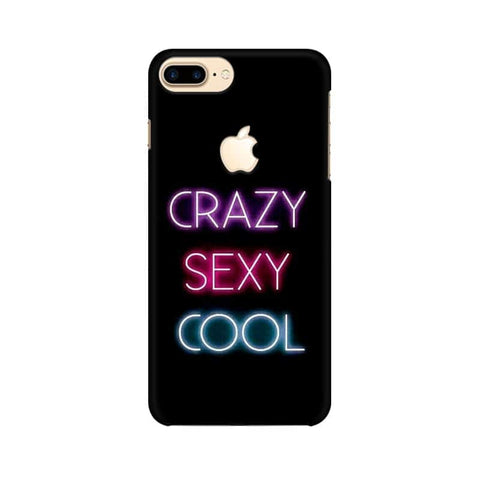 Crazy Sexy Cool Mobile Cover For Apple iPhone 7 Plus with Apple Cut