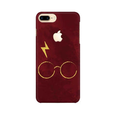 Symbols of Harry Potter Mobile Cover For Apple iPhone 7 Plus with Apple Cut