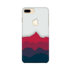 Minimal Wallpaper Mobile Cover For Apple iPhone 7 Plus with Apple Cut