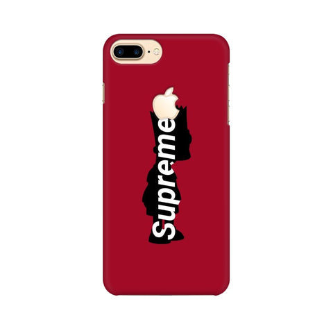 Super Me Case Mobile Cover For Apple iPhone 7 Plus with Apple Cut