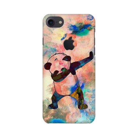 Panda Mobile Cover For Apple iPhone 7 with Apple Cut