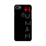 Human Mobile Cover For Apple iPhone 7 with Apple Cut