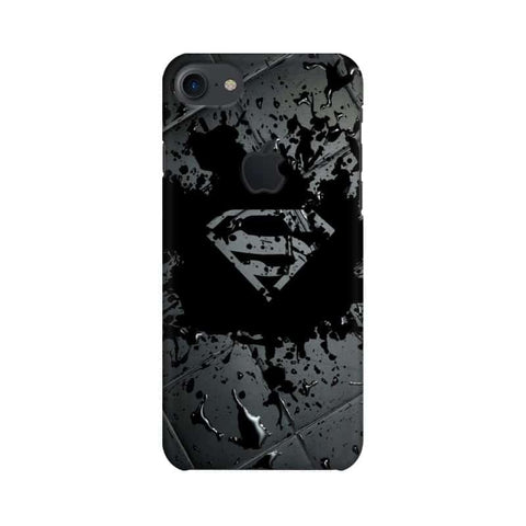Superman Mobile Cover For Apple iPhone 7 with Apple Cut