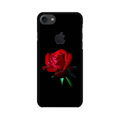 Rose Mobile Cover For Apple iPhone 7 with Apple Cut