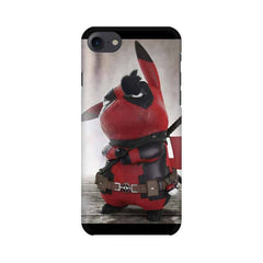 Red Pikachu Mobile Cover For Apple iPhone 7 with Apple Cut