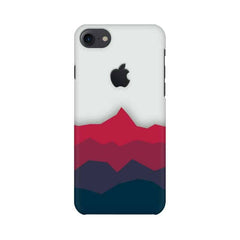 Minimal Wallpaper Mobile Cover For Apple iPhone 7 with Apple Cut