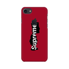 Super Me Case Mobile Cover For Apple iPhone 7 with Apple Cut