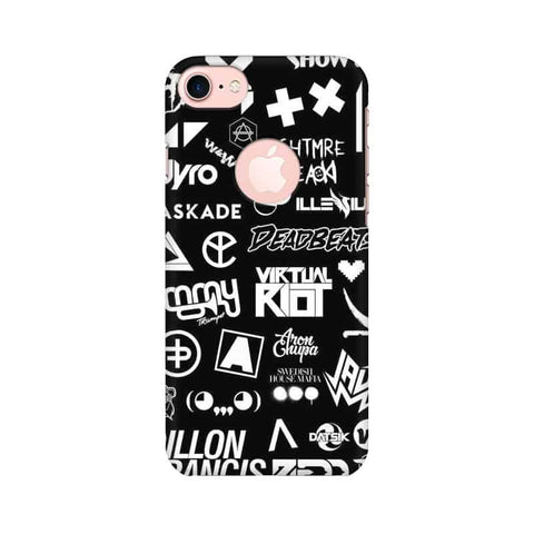 EDM Lover's Mobile Cover For Apple iPhone 7 with Round Cut