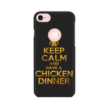 Keep Calm and Carry On Mobile Cover For Apple iPhone 7 with Round Cut