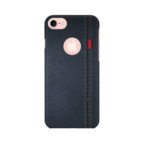 Jeans Mobile Cover For Apple iPhone 7 with Round Cut