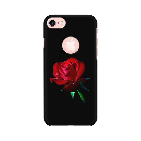 Rose Mobile Cover For Apple iPhone 7 with Round Cut