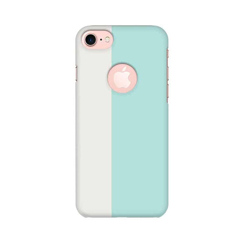 Pastel Mobile Cover For Apple iPhone 7 with Apple Cut