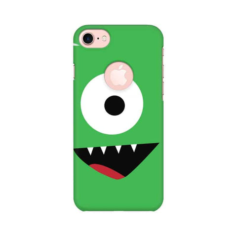 Croc Face Mobile Cover For Apple iPhone 7 with Round Cut