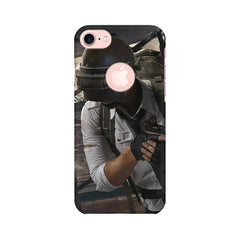 Gaming Soldier Mobile Cover For Apple iPhone 7 with Round Cut