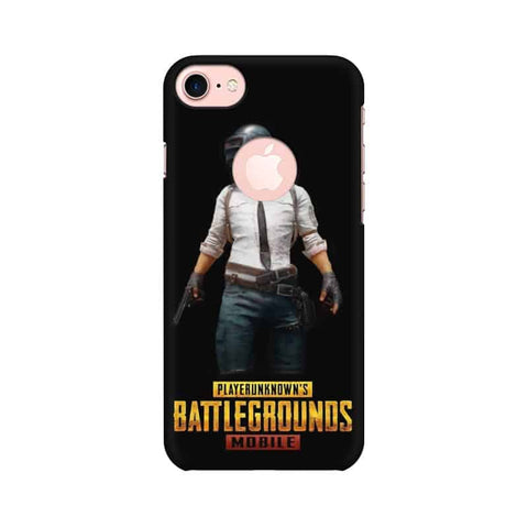 Battle Grounds Soldier Mobile Cover For Apple iPhone 7 with Round Cut