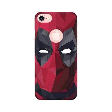 Deadpool Wallpaper Mobile Cover For Apple iPhone 7 with Round Cut