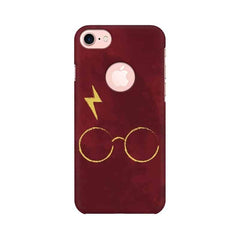 Symbols of Harry Potter Mobile Cover For Apple iPhone 7 with Round Cut