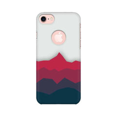 Minimal Wallpaper Mobile Cover For Apple iPhone 7 with Round Cut
