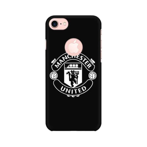 Manchester United Mobile Cover For Apple iPhone 7 with Round Cut