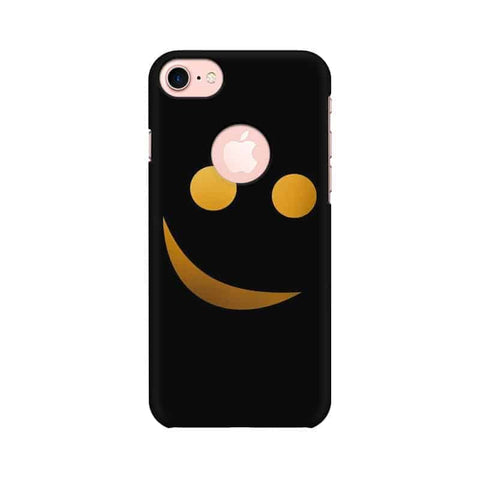 Always Smile Wallpaper Mobile Cover For Apple iPhone 7 with Round Cut