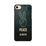 Always Peace Mobile Cover For Apple iPhone 8